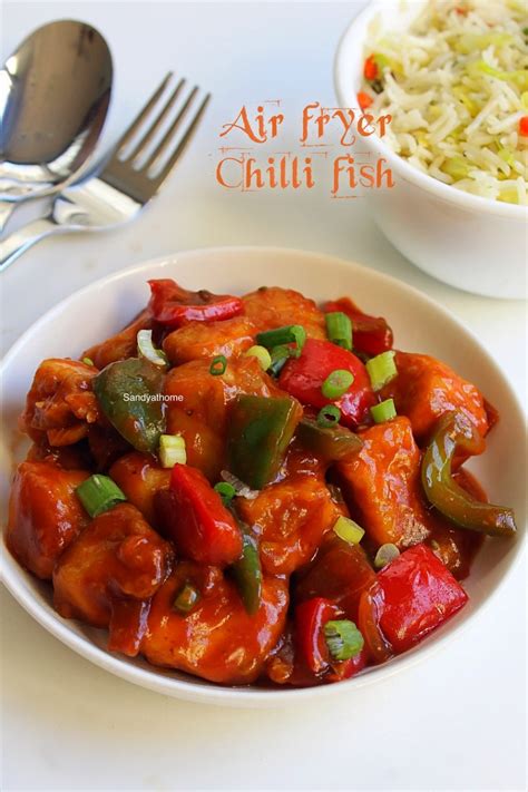 chilli fish - Sandhya's recipes