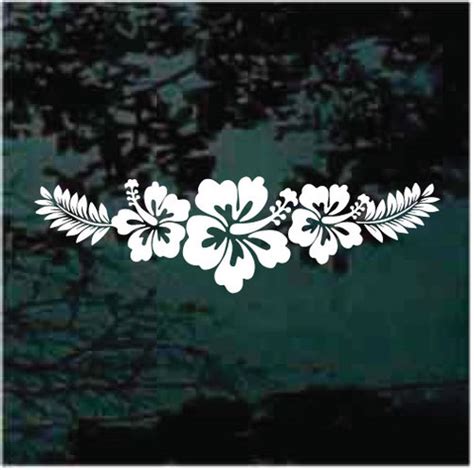 Hibiscus Car Decals & Window Stickers | Decal Junky