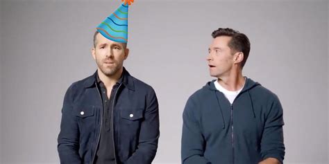 Ryan Reynolds Celebrates Hugh Jackman's Birthday With Funny TikTok Video