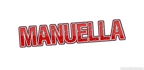 Manuella Logo | Free Name Design Tool von Flaming Text