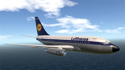 SimplePlanes | Boeing 737-100 Lufthansa