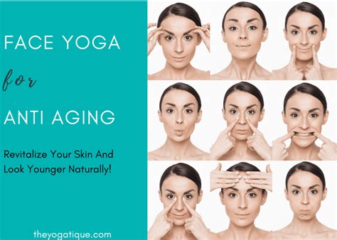 Face Yoga For Anti Aging + How To Do The 8 Best Face Exercises For ...