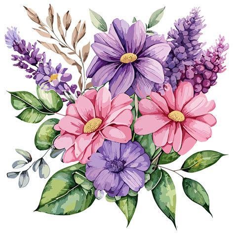 Download Flowers, Watercolor, Painting. Royalty-Free Stock Illustration Image - Pixabay