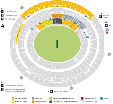 Seat Number Optus Stadium Virtual Seating Plan - 2 - Lennie Watsica