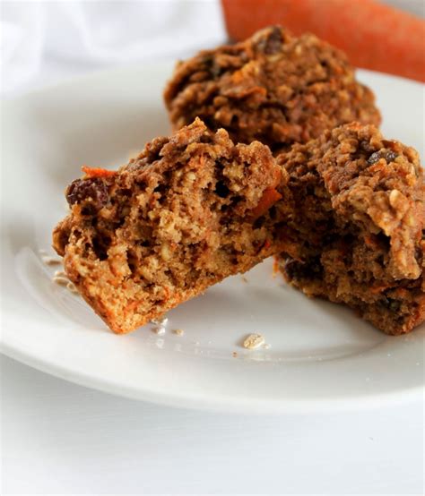 Oatmeal-Carrot Cake Muffins