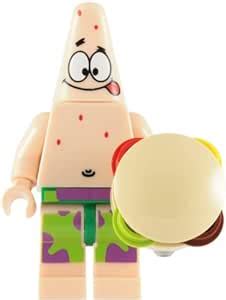 lego spongebob patrick with a krabby patty loose : Amazon.co.uk: Toys & Games