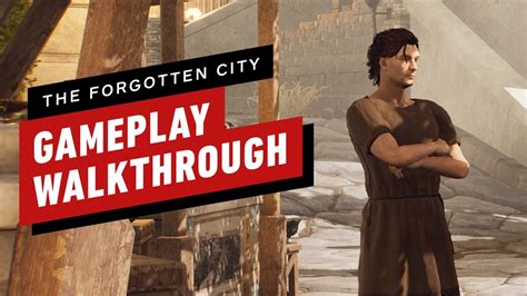 The Forgotten City: 9-Minute Gameplay Walkthrough - YouTube