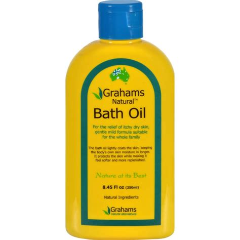 Grahams Natural Bath Oil - Dry Itchy Skin - 8.45 oz - Walmart.com ...