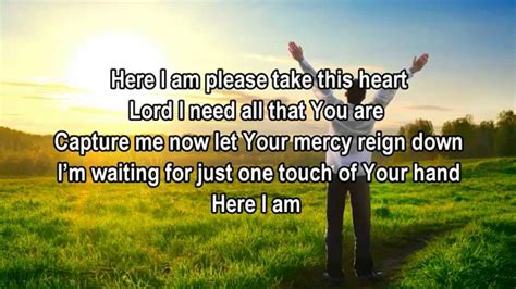 Here I Am - Tamela Mann (Christian Worship/Gospel Song with Lyrics) - YouTube