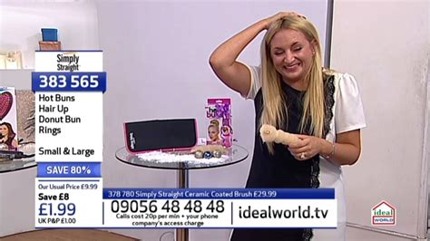 Sally Jacks Hot Buns | Ideal World Shopping TV Bloopers - YouTube