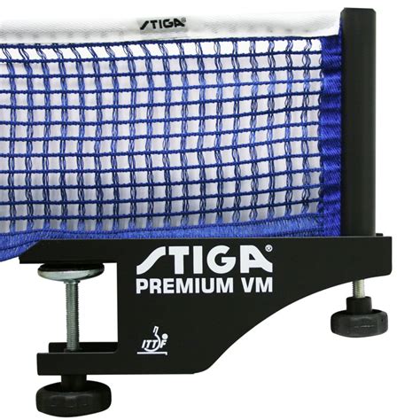 Stiga Premium VM Table Tennis Net and Post Set