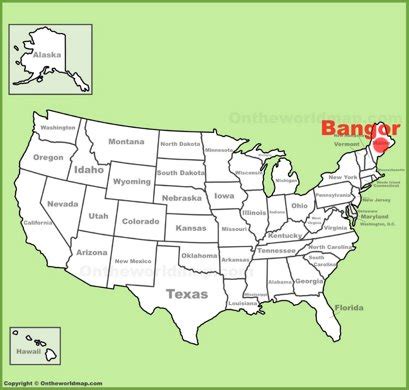 Bangor Maps | Maine, U.S. | Discover Bangor with Detailed Maps