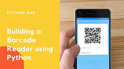 Building a Barcode/QR code Reader using Python - YouTube