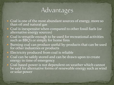 PPT - COAL PowerPoint Presentation, free download - ID:2910347