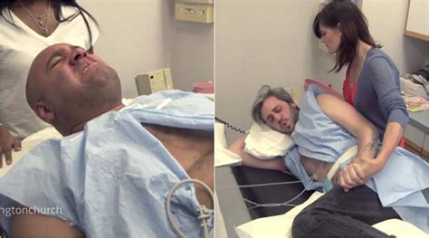 WATCH: Two husbands try labour pain simulators to prove ‘women exaggerate everything’; Hah ...