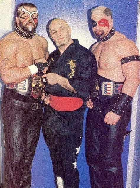 Paul Ellering and The Road Warriors | The road warriors, Nwa wrestling, Wrestling stars