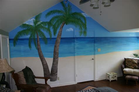 Pin by Megan Albers on Playroom Ideas | Beach wall murals, Beach wall decals, Mural wall art