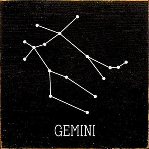 Gemini Zodiac Constellation