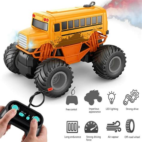 Inductive Car Gasoline Remote Control Car Big Rig Remote Control Trucks Hot Wheeled Cars Kids ...