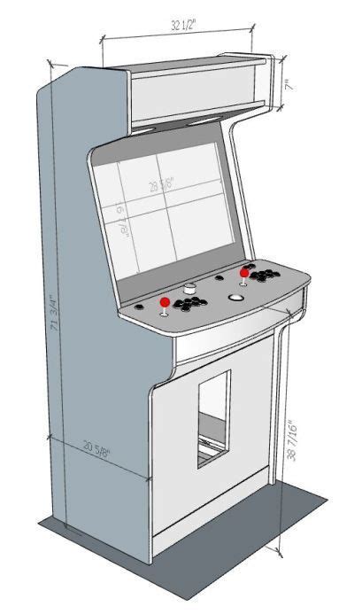 New Cabinet Build: Lakeside Arcade - plenty of pics. | Diy arcade cabinet, Arcade cabinet plans ...