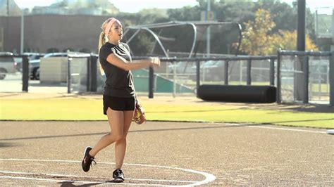 Softball Pitching Drills: Arm circle - Amanda Scarborough - YouTube