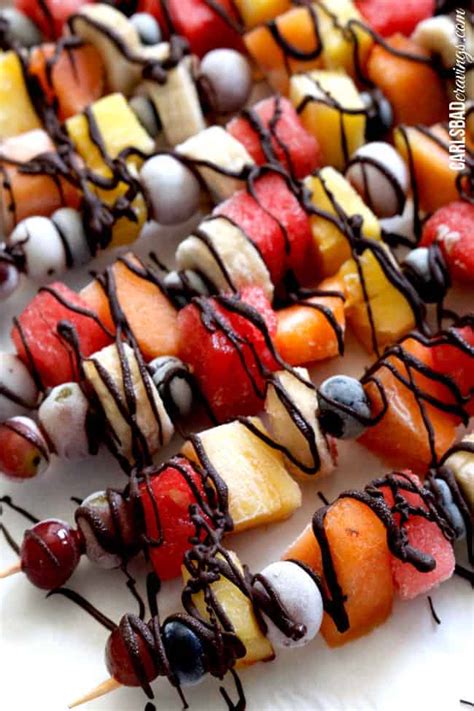 Fruit Skewers - Carlsbad Cravings