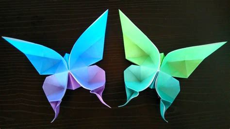 Easy Paper Butterfly Origami - Cute & Easy Butterfly. Origami Butterfly | Origami butterfly ...