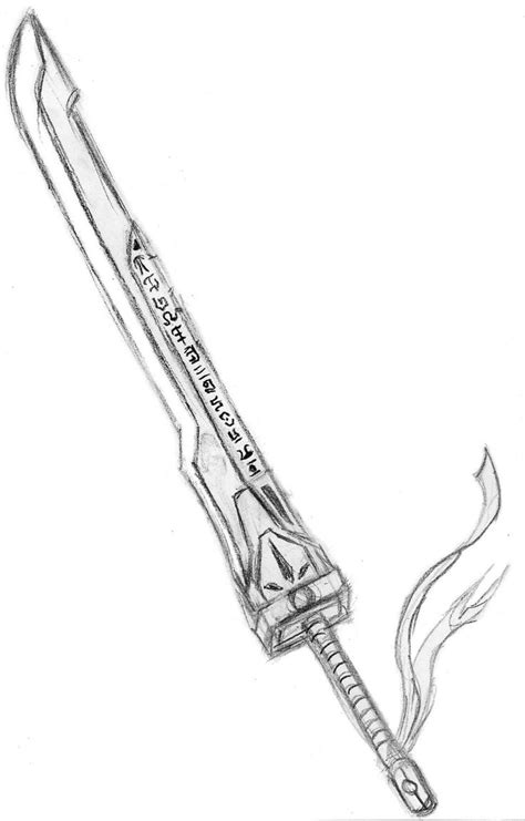 17+ Drawings Of Swords | Sword drawing, Weapon concept art, Cool sword