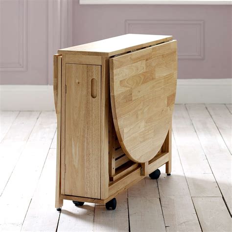 Butterfly Table With Fold Away Chairs | Folding kitchen table, Space saving dining table ...