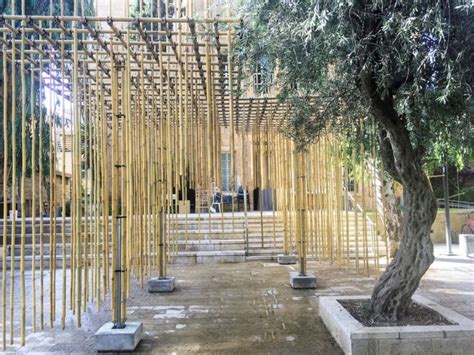 Bamboo Pavilion by Bezalel Academy of Arts and Design | Inhabitat ...