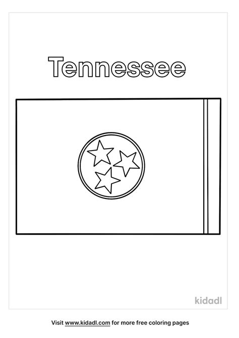 Tennessee Flag | Kidadl