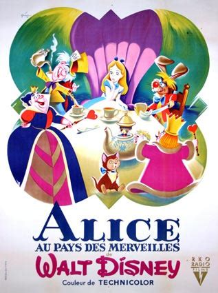 Alice in Wonderland Original and Limited Edition Art (1951) - Artinsights Film Art Gallery