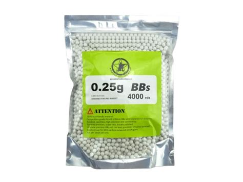 AOLS Airsoft BBs 6mm 0.25g 4000rds High Strength AOLS Airsoft BBs 6mm 0.25g 4000rds High ...