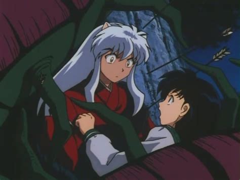 InuYasha [InuYasha Episode 1 - "The Girl Who Overcame Time And The Boy Who Was Just Overcome ...