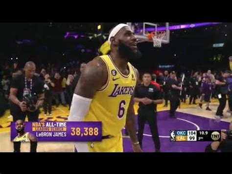 LeBron James Breaks Kareem’s All-Time Scoring Record - YouTube