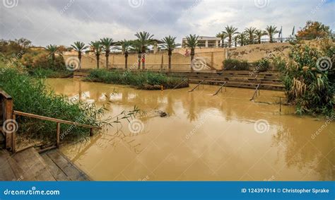 The Jordan River Baptism Site Stock Photo - Image of baptism, ancient: 124397914