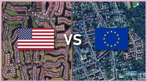 American vs. European Suburbs (and why US suburbs suck) - YouTube