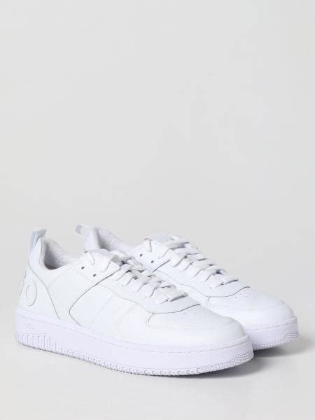 Hugo Outlet: sneakers for man - White | Hugo sneakers 50480405 online ...