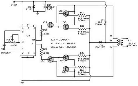 100W Power Inverter Circuit - Inverter Circuit and Products