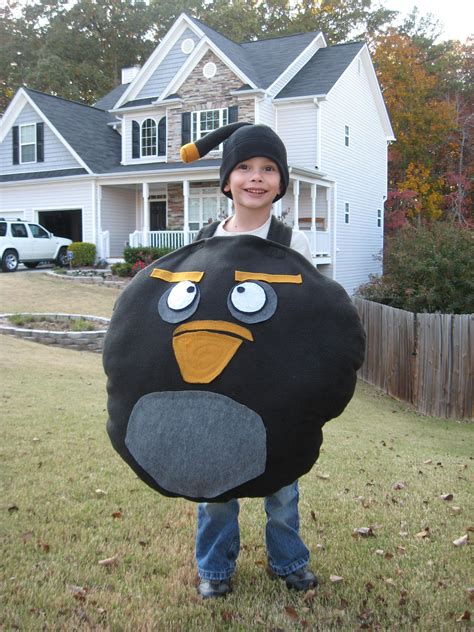 Max was so proud of his Angry Birds costume