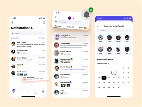 Explore App Notification Design UI/UX Guide by Roman Kamushken on Dribbble