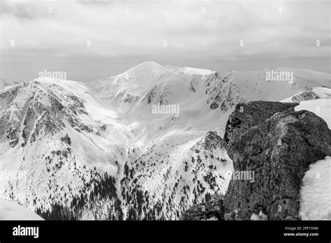 Winter landscape in the Tatra Mountains . Poland Stock Photo - Alamy