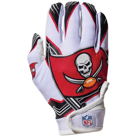 Franklin Sports NFL Tampa Bay Buccaneers Youth Football Receiver Gloves ...