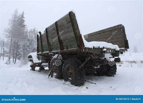 Wrecked truck stock image. Image of trucking, forgotten - 24214273