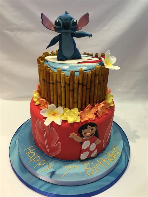 27+ Wonderful Picture of Lilo And Stitch Birthday Cake - birijus.com | Disney birthday cakes ...