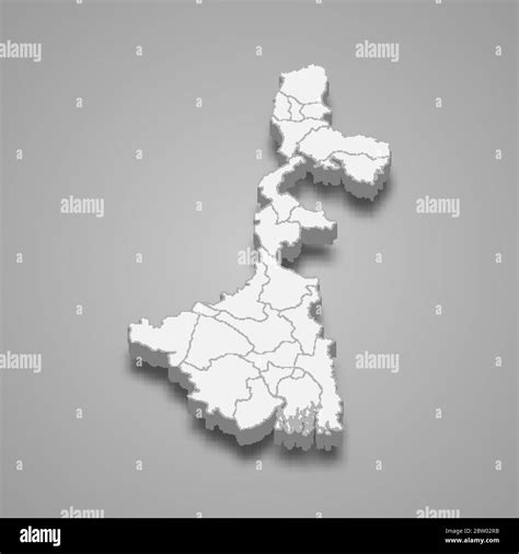 West bengal map Black and White Stock Photos & Images - Alamy