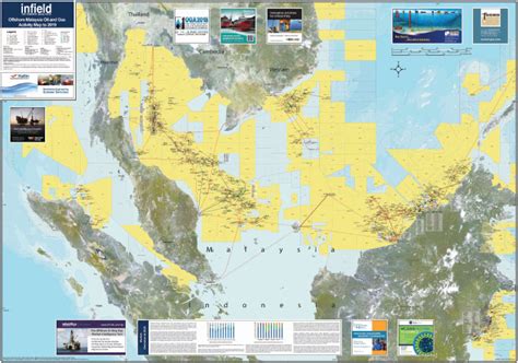 Offshore Malaysia Oil and Gas Map