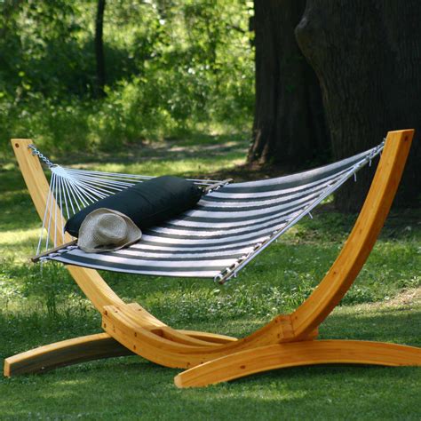 Deluxe Roman Arc Cypress Hammock Stand on Sale | SAR