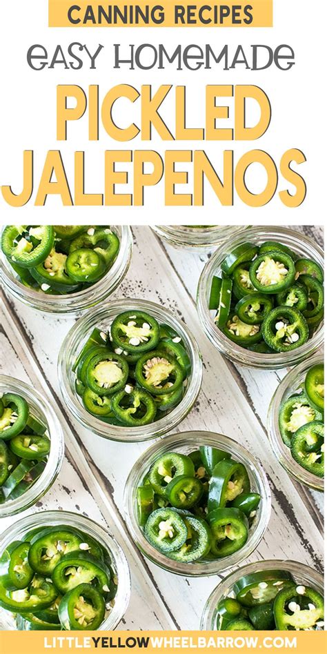 Pickled jalapenos canning – Artofit