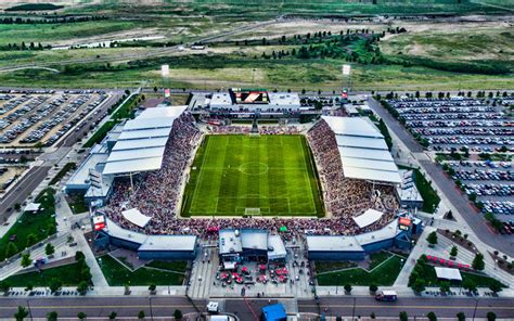 Download wallpapers Dicks Sporting Goods Park, HDR, MLS, Colorado Rapids Stadium, soccer ...